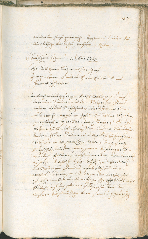 Civic Archives of Bozen-Bolzano - BOhisto Ratsprotokoll 1765/68 