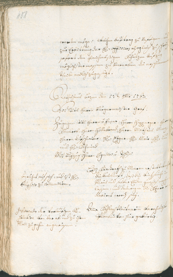 Civic Archives of Bozen-Bolzano - BOhisto Ratsprotokoll 1765/68 