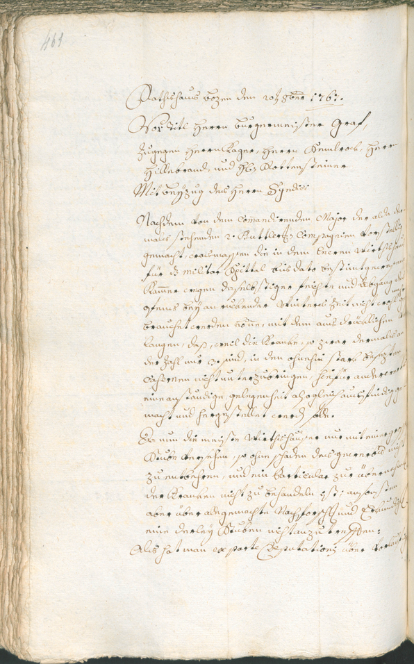 Archivio Storico della Città di Bolzano - BOhisto protocollo consiliare 1765/68 