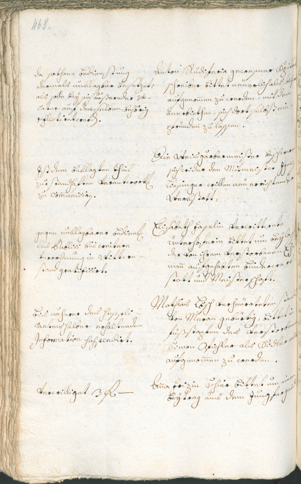 Stadtarchiv Bozen - BOhisto Ratsprotokoll 1765/68 