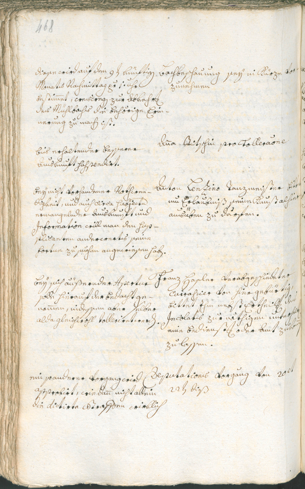 Civic Archives of Bozen-Bolzano - BOhisto Ratsprotokoll 1765/68 