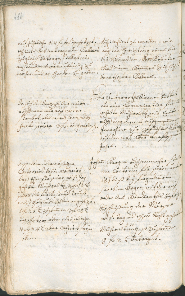 Civic Archives of Bozen-Bolzano - BOhisto Ratsprotokoll 1765/68 