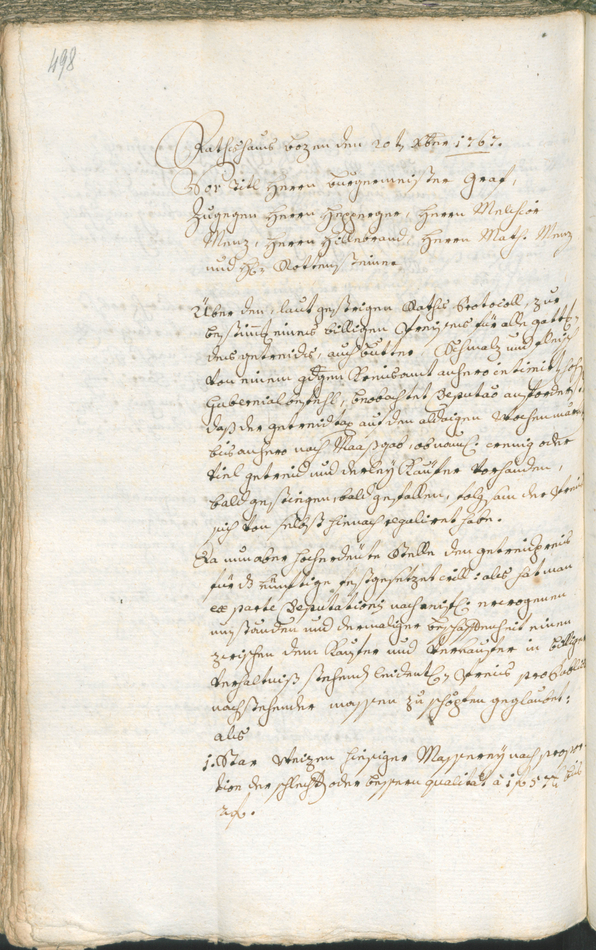 Archivio Storico della Città di Bolzano - BOhisto protocollo consiliare 1765/68 