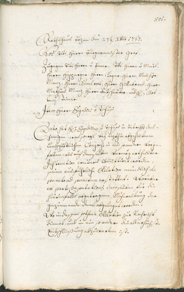 Civic Archives of Bozen-Bolzano - BOhisto Ratsprotokoll 1765/68 