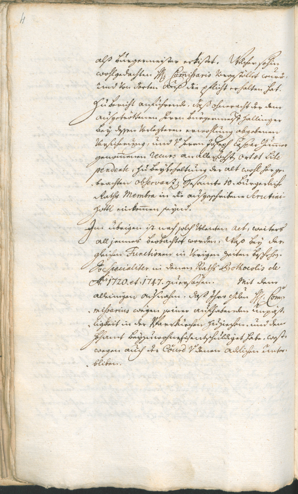 Stadtarchiv Bozen - BOhisto Ratsprotokoll 1765/68 