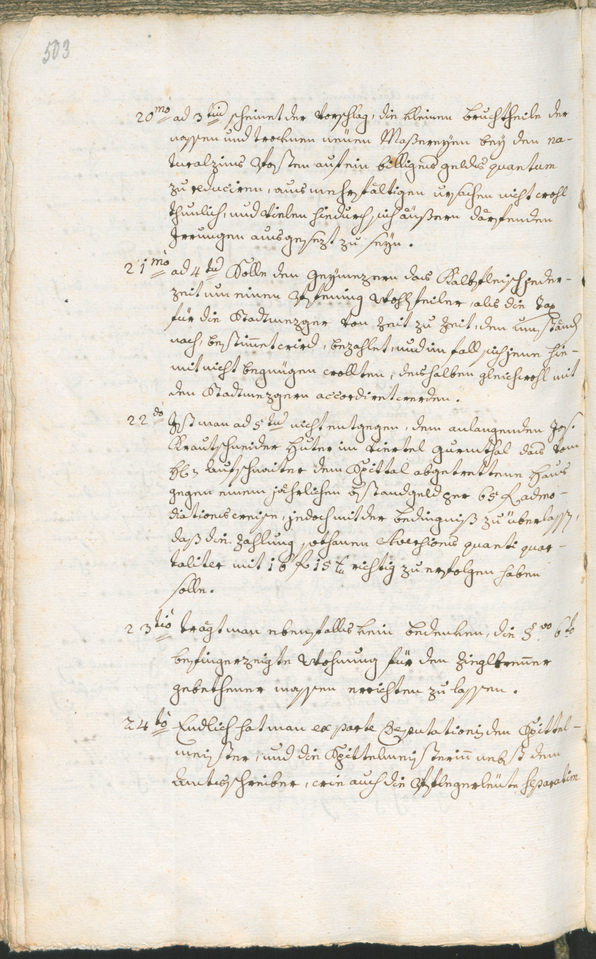 Civic Archives of Bozen-Bolzano - BOhisto Ratsprotokoll 1768/71 