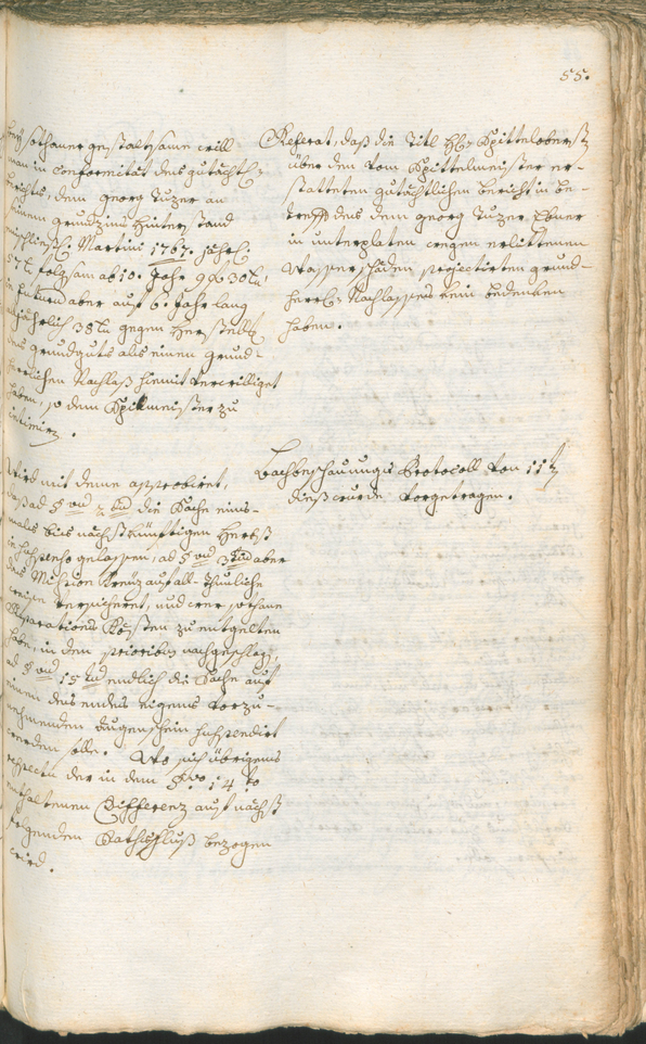 Civic Archives of Bozen-Bolzano - BOhisto Ratsprotokoll 1768/71 