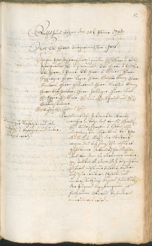 Civic Archives of Bozen-Bolzano - BOhisto Ratsprotokoll 1768/71 