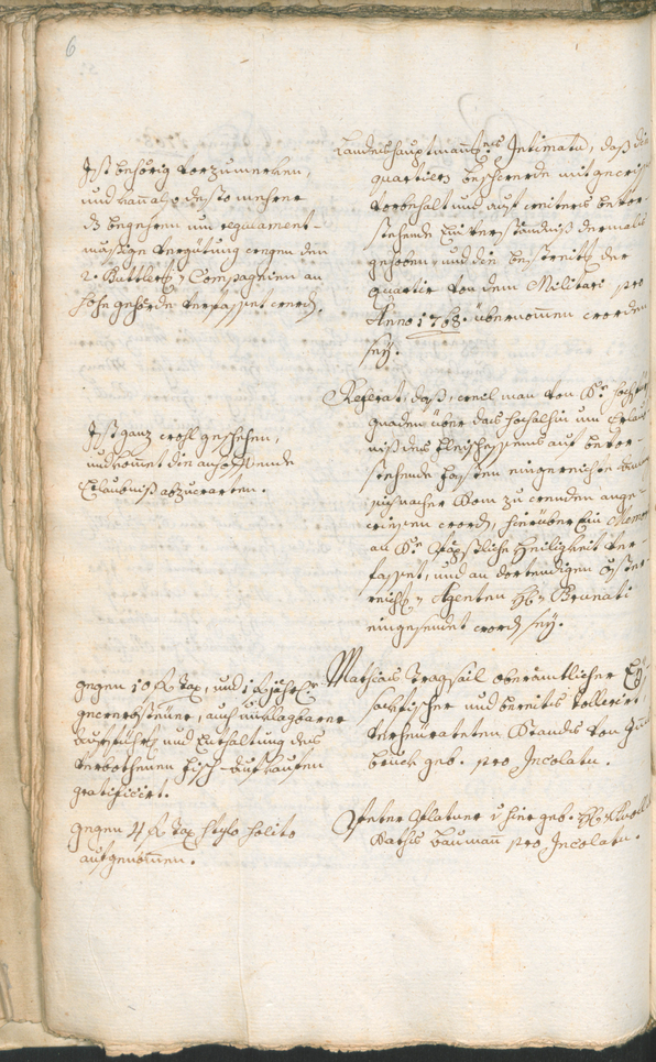 Stadtarchiv Bozen - BOhisto Ratsprotokoll 1768/71 