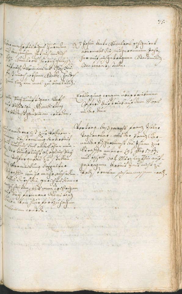 Civic Archives of Bozen-Bolzano - BOhisto Ratsprotokoll 1768/71 