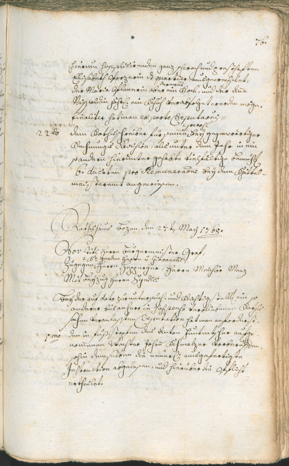 Civic Archives of Bozen-Bolzano - BOhisto Ratsprotokoll 1768/71 