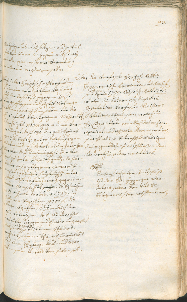 Civic Archives of Bozen-Bolzano - BOhisto Ratsprotokoll 1768/71 