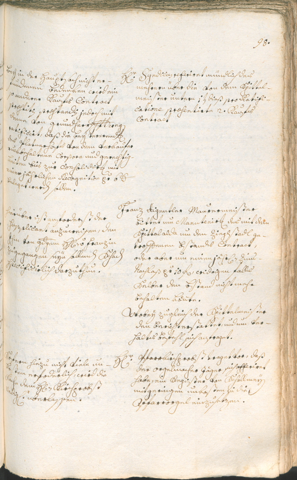 Civic Archives of Bozen-Bolzano - BOhisto Ratsprotokoll 1768/71 