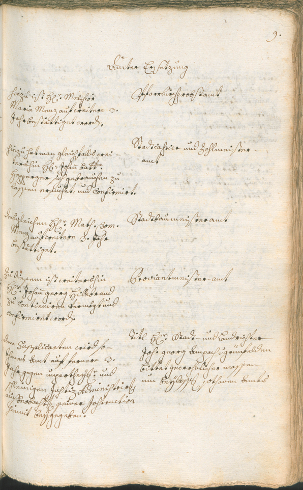 Civic Archives of Bozen-Bolzano - BOhisto Ratsprotokoll 1768/71 