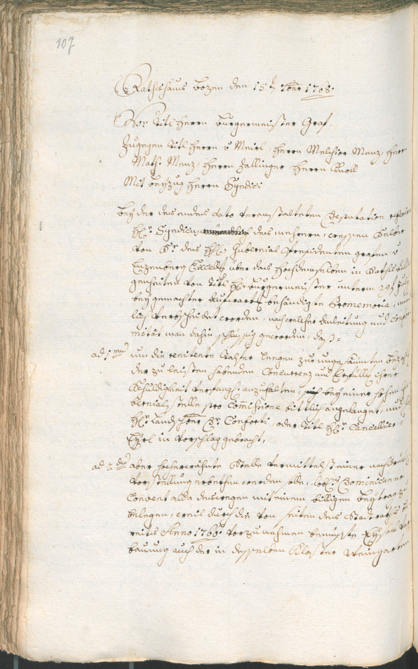 Archivio Storico della Città di Bolzano - BOhisto protocollo consiliare 1768/71 