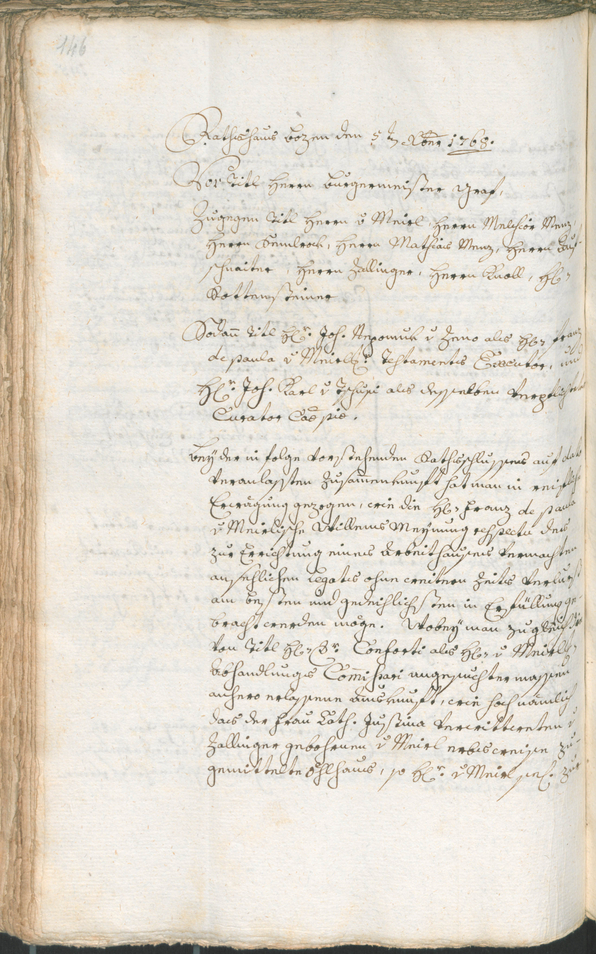 Civic Archives of Bozen-Bolzano - BOhisto Ratsprotokoll 1768/71 