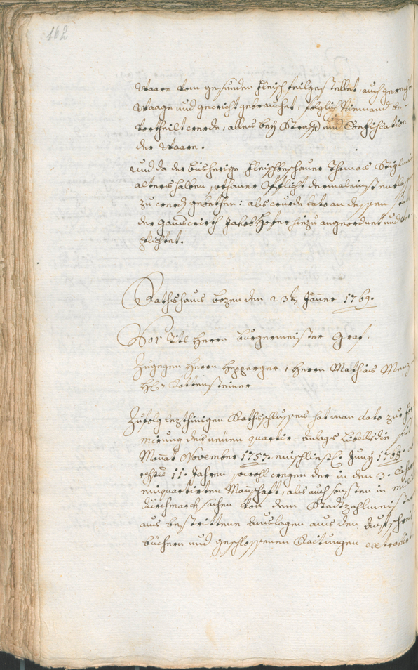 Civic Archives of Bozen-Bolzano - BOhisto Ratsprotokoll 1768/71 