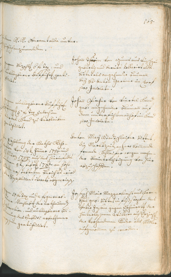 Civic Archives of Bozen-Bolzano - BOhisto Ratsprotokoll 1768/71 