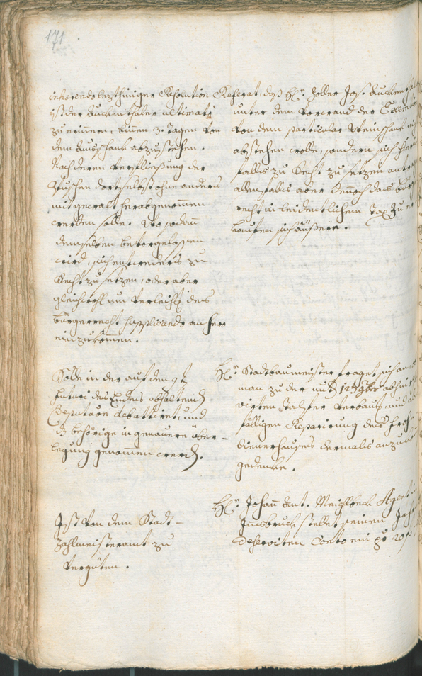 Archivio Storico della Città di Bolzano - BOhisto protocollo consiliare 1768/71 