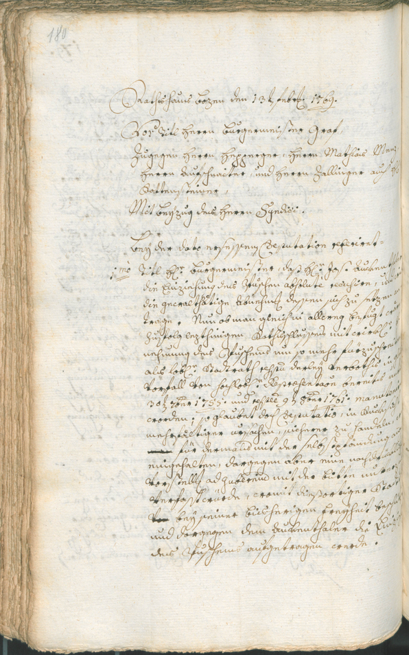 Archivio Storico della Città di Bolzano - BOhisto protocollo consiliare 1768/71 