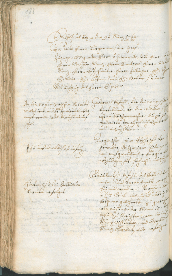 Archivio Storico della Città di Bolzano - BOhisto protocollo consiliare 1768/71 