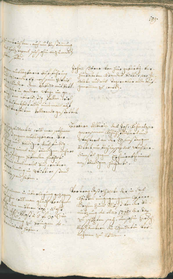 Civic Archives of Bozen-Bolzano - BOhisto Ratsprotokoll 1768/71 