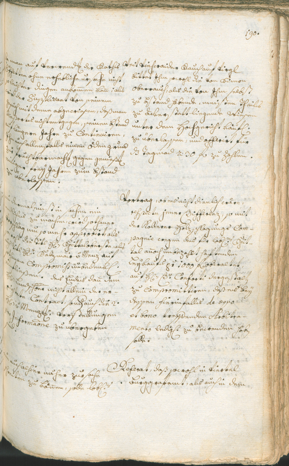 Civic Archives of Bozen-Bolzano - BOhisto Ratsprotokoll 1768/71 