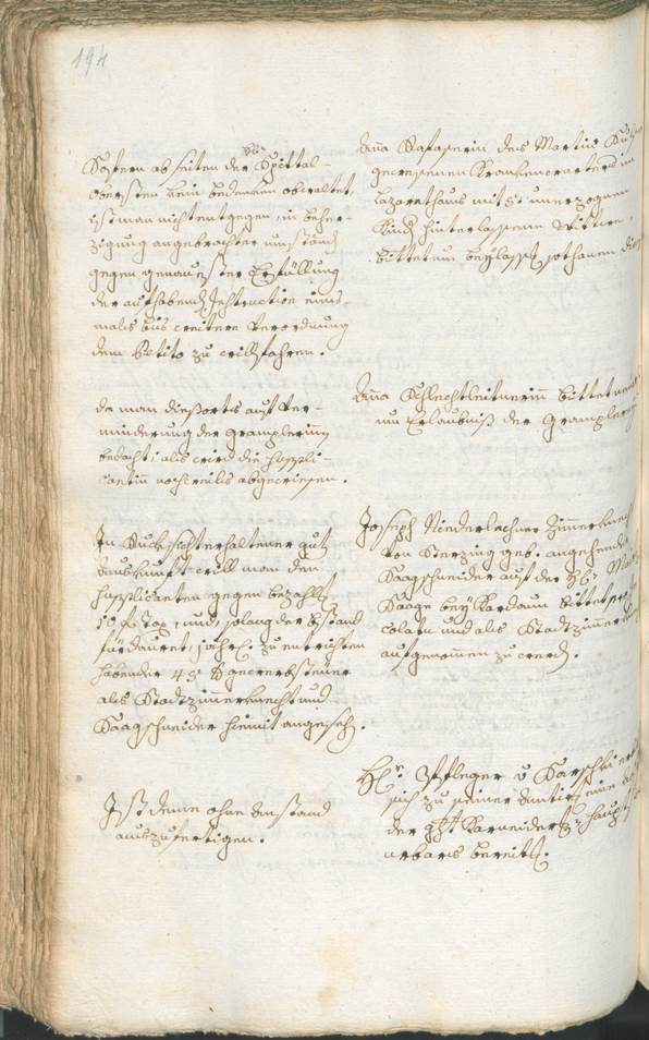 Stadtarchiv Bozen - BOhisto Ratsprotokoll 1768/71 