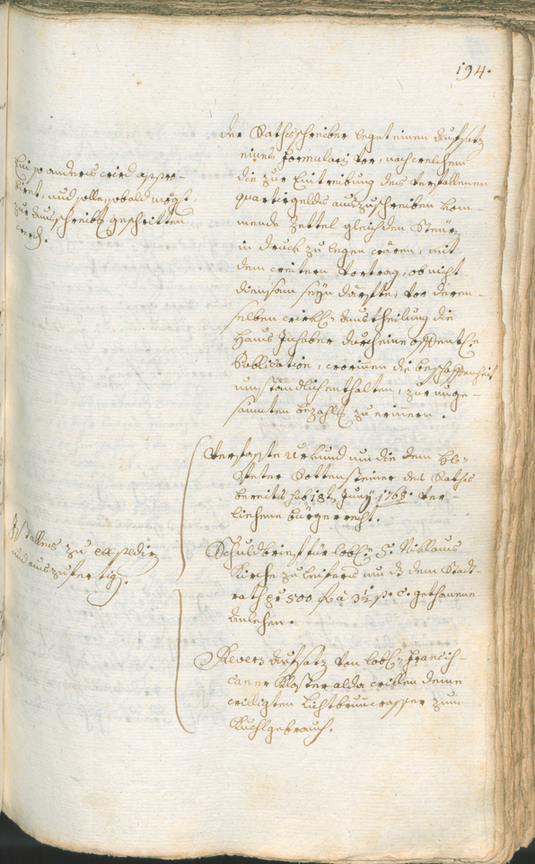 Civic Archives of Bozen-Bolzano - BOhisto Ratsprotokoll 1768/71 