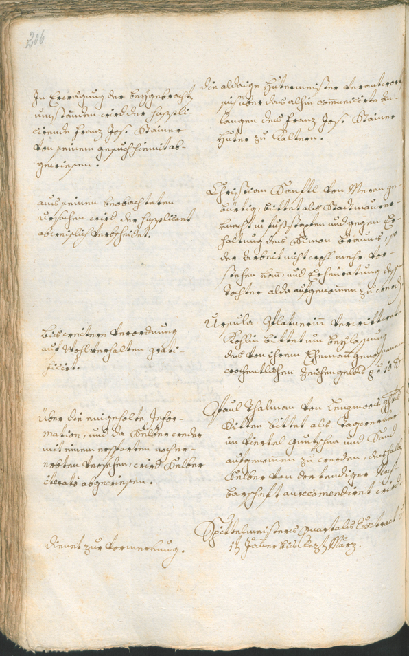 Stadtarchiv Bozen - BOhisto Ratsprotokoll 1768/71 