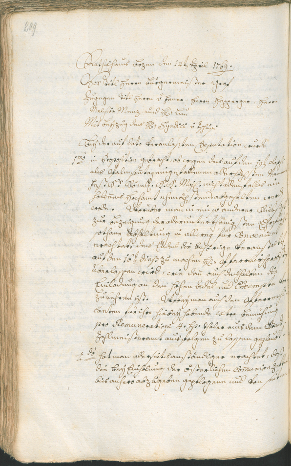 Archivio Storico della Città di Bolzano - BOhisto protocollo consiliare 1768/71 