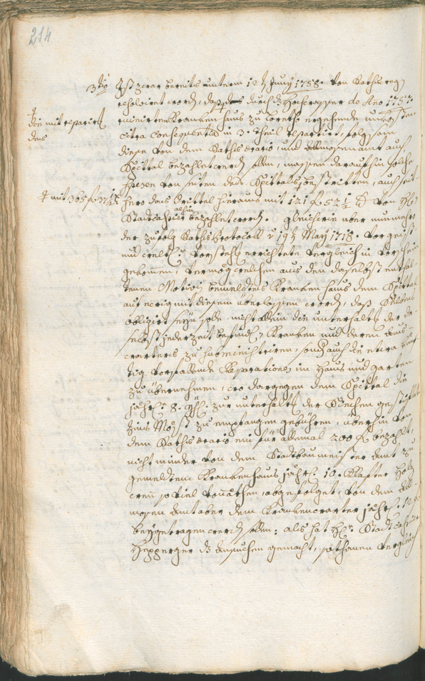 Archivio Storico della Città di Bolzano - BOhisto protocollo consiliare 1768/71 