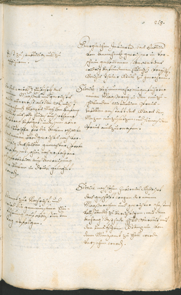 Civic Archives of Bozen-Bolzano - BOhisto Ratsprotokoll 1768/71 