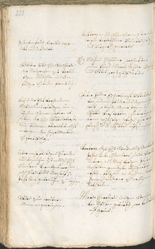 Stadtarchiv Bozen - BOhisto Ratsprotokoll 1768/71 