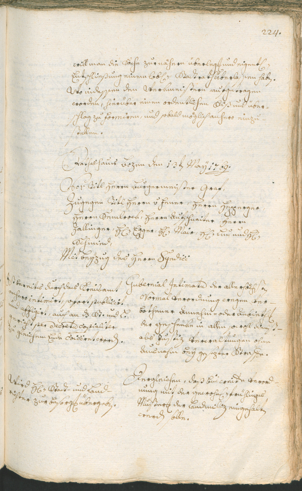 Civic Archives of Bozen-Bolzano - BOhisto Ratsprotokoll 1768/71 