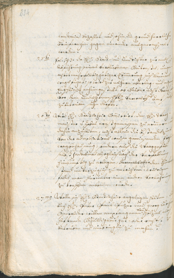 Stadtarchiv Bozen - BOhisto Ratsprotokoll 1768/71 