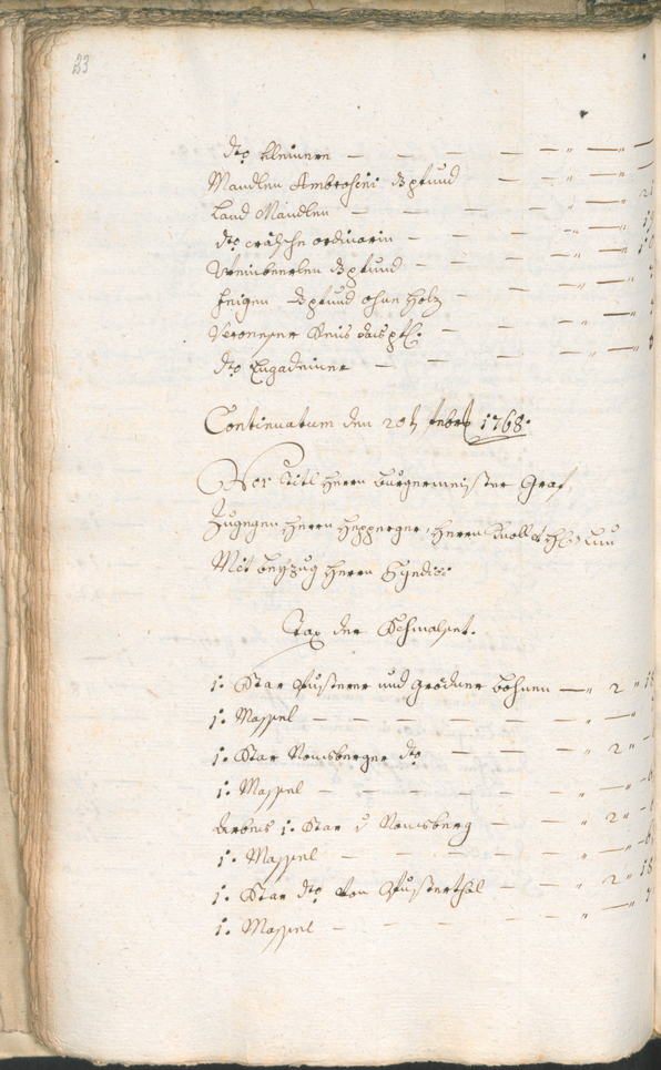 Civic Archives of Bozen-Bolzano - BOhisto Ratsprotokoll 1768/71 