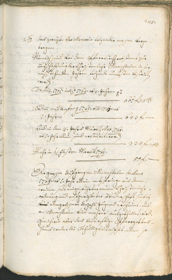 Stadtarchiv Bozen - BOhisto Ratsprotokoll 1768/71 