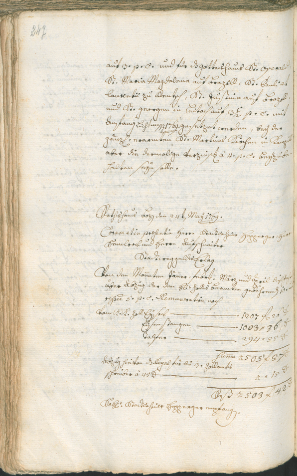 Civic Archives of Bozen-Bolzano - BOhisto Ratsprotokoll 1768/71 