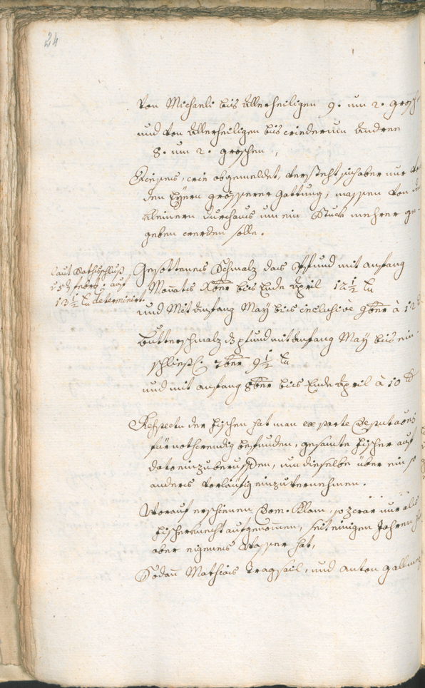 Stadtarchiv Bozen - BOhisto Ratsprotokoll 1768/71 