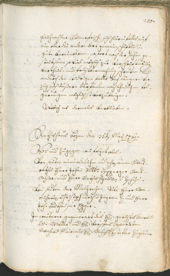 Civic Archives of Bozen-Bolzano - BOhisto Ratsprotokoll 1768/71 