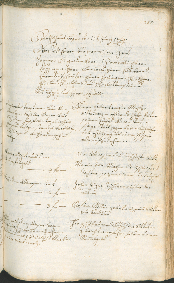 Civic Archives of Bozen-Bolzano - BOhisto Ratsprotokoll 1768/71 