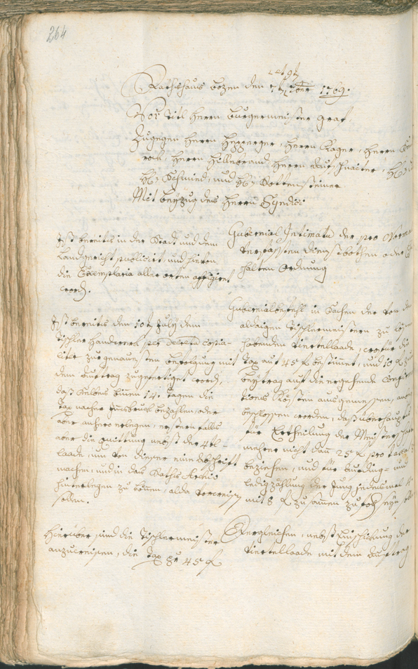 Civic Archives of Bozen-Bolzano - BOhisto Ratsprotokoll 1768/71 