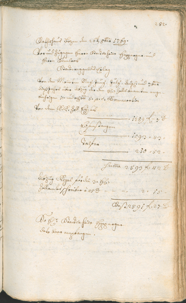 Archivio Storico della Città di Bolzano - BOhisto protocollo consiliare 1768/71 