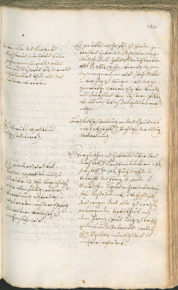 Civic Archives of Bozen-Bolzano - BOhisto Ratsprotokoll 1768/71 