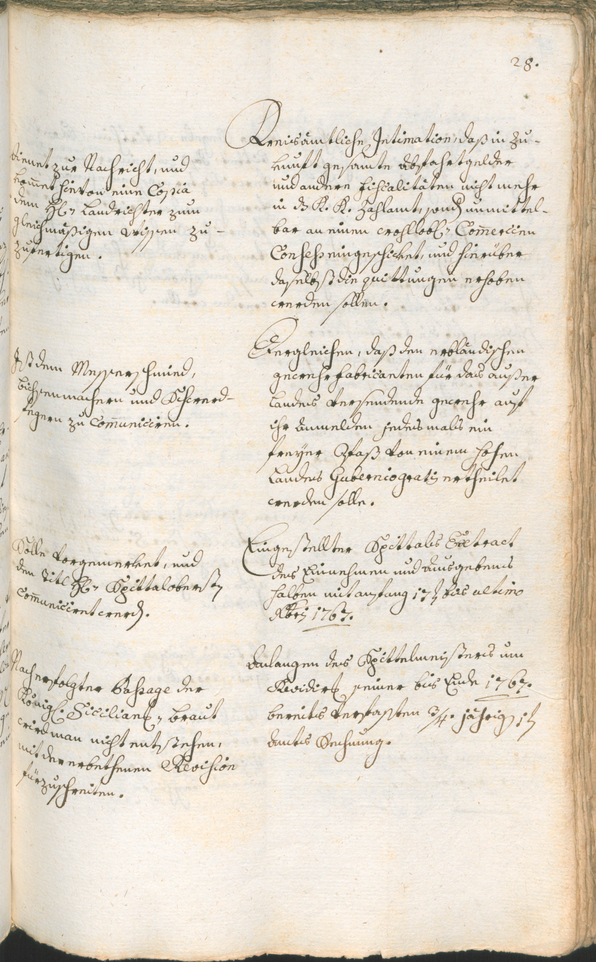 Civic Archives of Bozen-Bolzano - BOhisto Ratsprotokoll 1768/71 