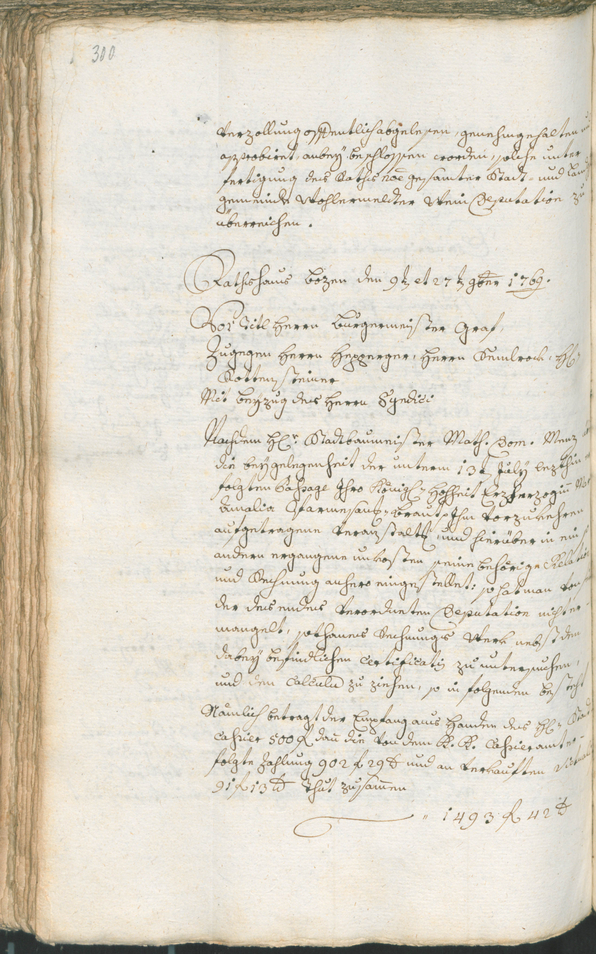 Civic Archives of Bozen-Bolzano - BOhisto Ratsprotokoll 1768/71 