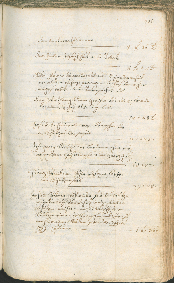 Civic Archives of Bozen-Bolzano - BOhisto Ratsprotokoll 1768/71 