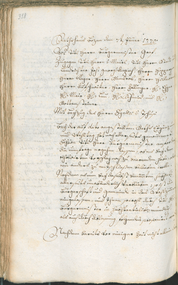 Civic Archives of Bozen-Bolzano - BOhisto Ratsprotokoll 1768/71 