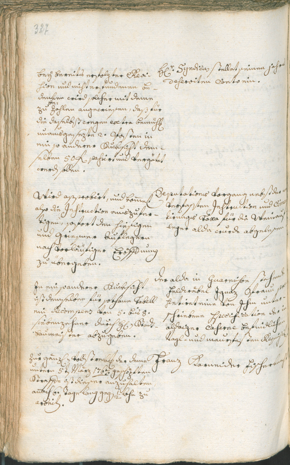 Civic Archives of Bozen-Bolzano - BOhisto Ratsprotokoll 1768/71 